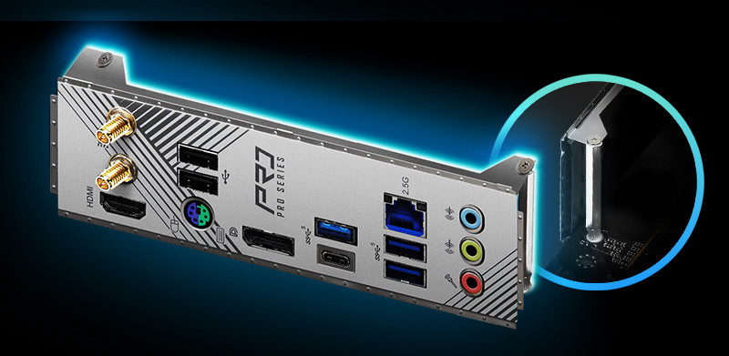 Pre-Installed IO Shield